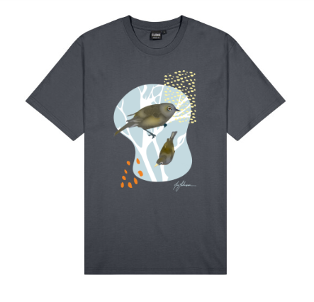 Tauhou Men's T-Shirt - New Zealand Bird Art