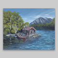 Te Nohoaka| Original Oil Painting