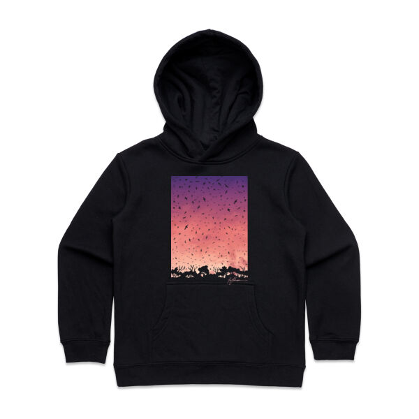 Kids Hoodie - Titi at dusk Thumbnail