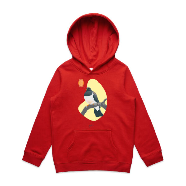 Kereru / Woodpigeon - Kids Hoodie  Thumbnail