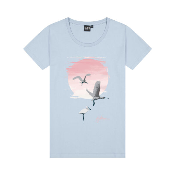 Womens T-shirt - NZ Spoonbill Thumbnail